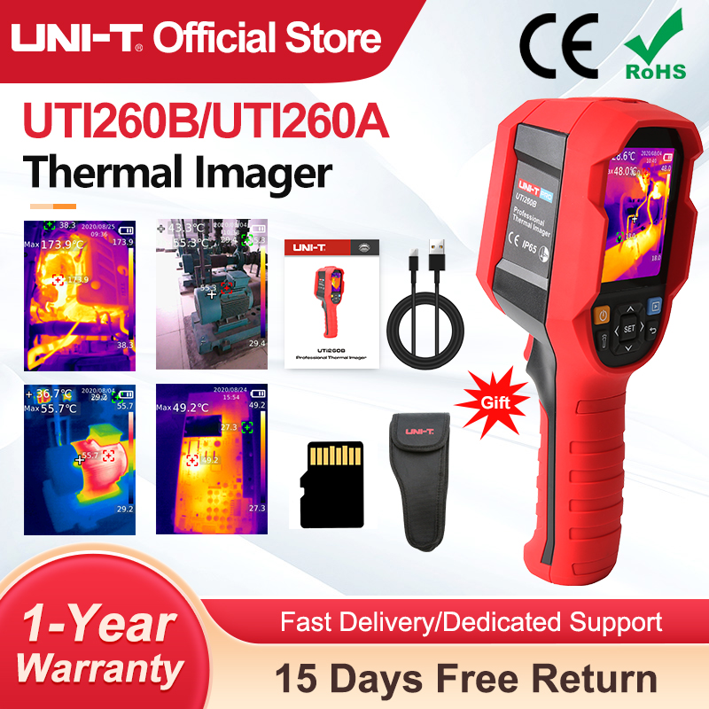 Thermal Camera Pcb 256X192 - Caméra d'imagerie thermique UNI-T UTI260B UTI260A,