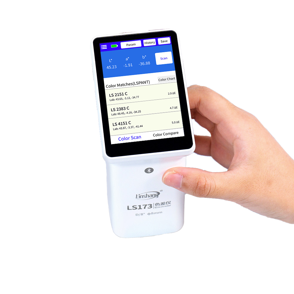 Colorimeter Paint Color Meter - Colorimètre numérique portable LS173 D/8, colorimètre