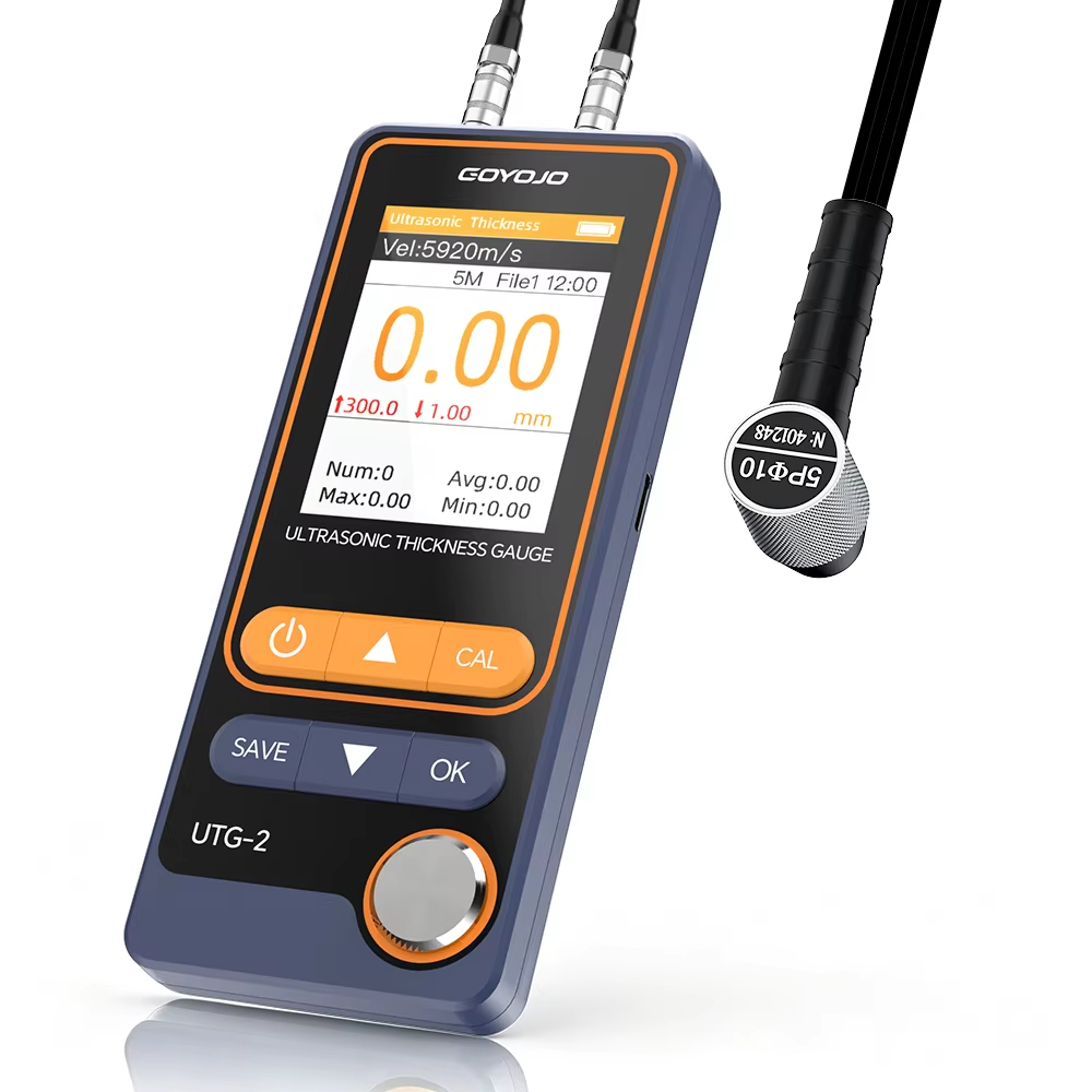 Ultrasonic Thickness Gauge Metal - Jauge d'épaisseur ultrasonique Echo-Echo, vitesse du