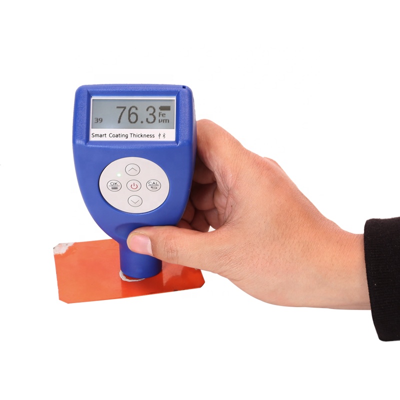 Coating Thickness Gauge Magnetic Eddy - Testeur d'épaisseur de peinture automobile portable,