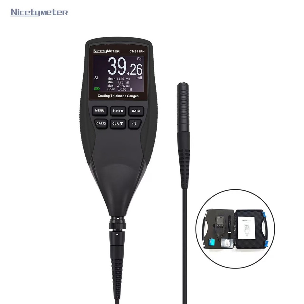 Coating Thickness Gauge Digital - NicetyMeter-Jauge d'épaisseur de revêtement numérique, mètre