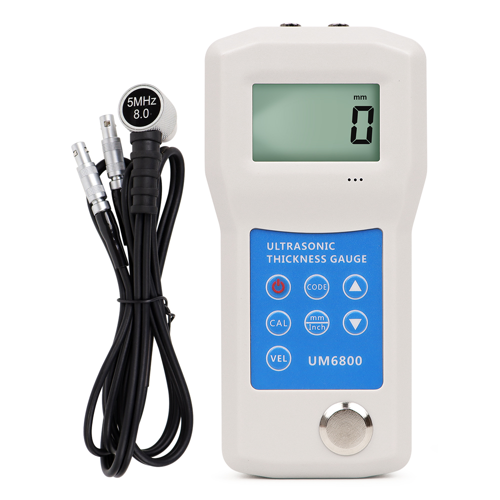 Ultrasonic Thickness Gauge Metal - Jauge d'épaisseur ultrasonique numérique UM6800, 1,0-280