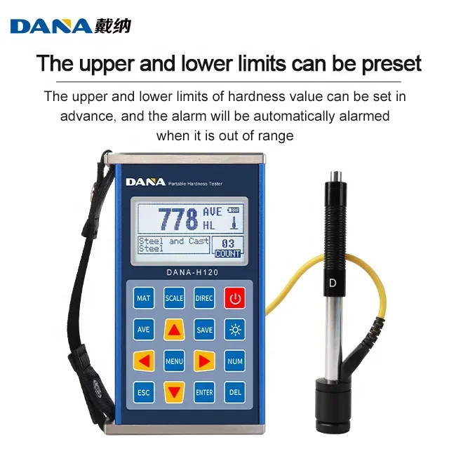 DANA-H120 testeur numérique de - Hardness Tester Leeb Portable avis et prix