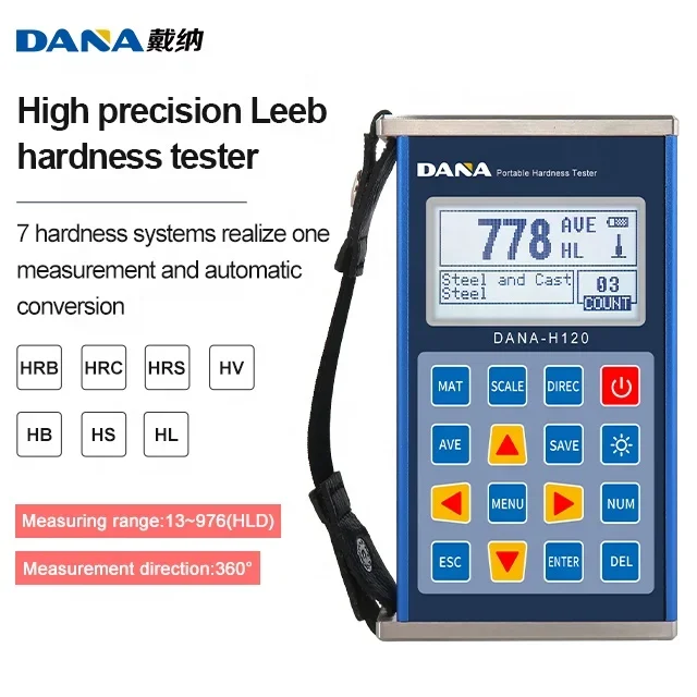 DANA-H120 testeur numérique de - Hardness Tester Leeb Portable avis et prix