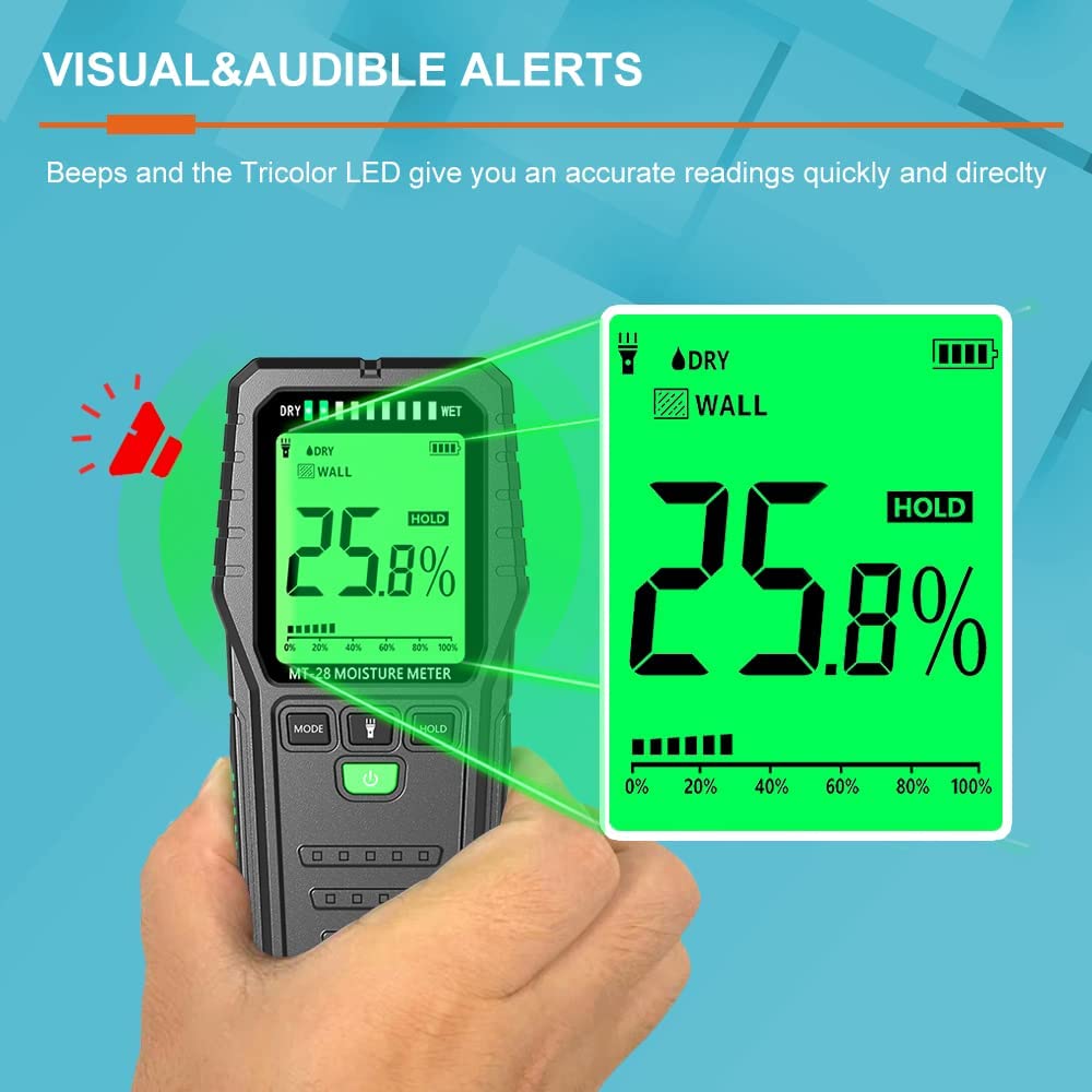 Humidimètres en bois sans broc - Moisture Meter Concrete Digital avis et prix
