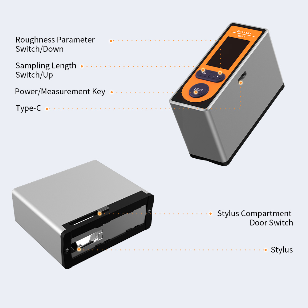 Testeur de rugosité SRG-1, pro - Surface Profilometer Roughness avis et prix