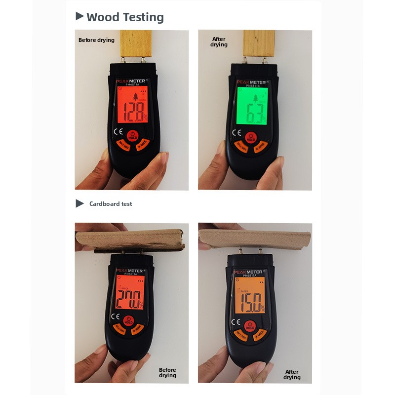 Mètre à bois, détecteur de ten - Moisture Meter Concrete Digital avis et prix