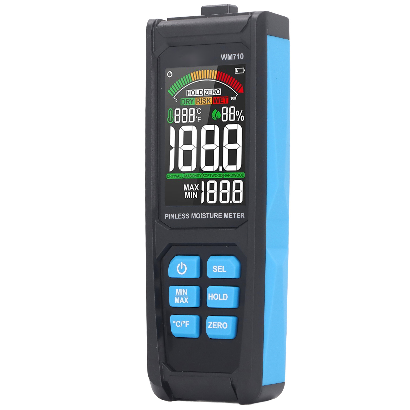 WM710 / Humidimètre numérique  - Moisture Meter Concrete Digital avis et prix