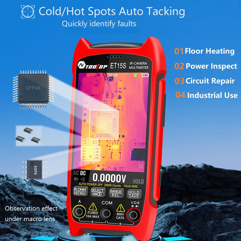 TOOLTOP ET15S 256x192 imageur  - Thermal Camera Pcb 256X192 avis et prix