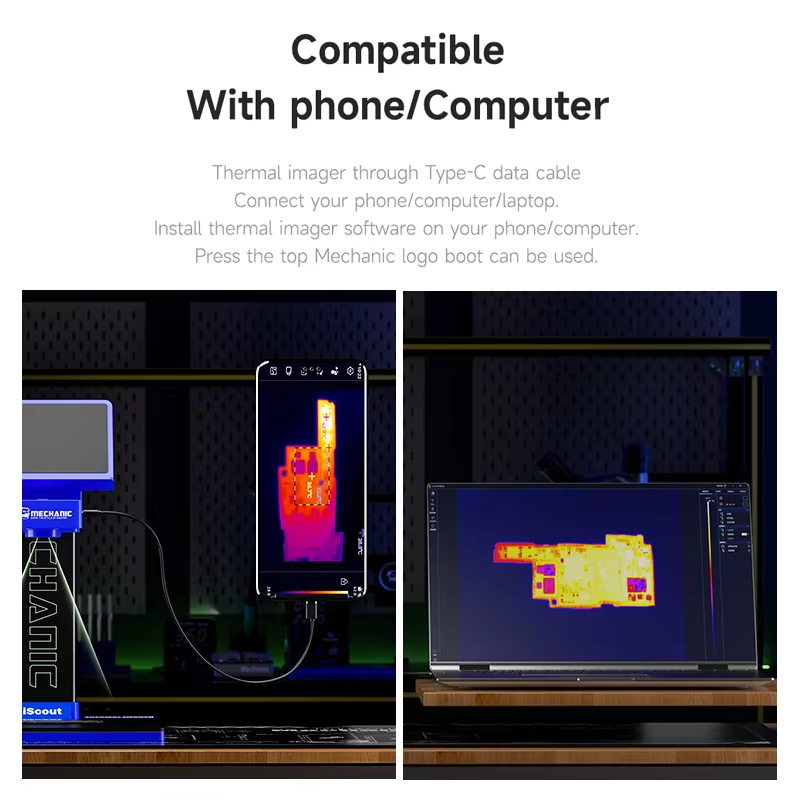 Analyseur d'imagerie thermique - Thermal Camera Pcb 256X192 avis et prix