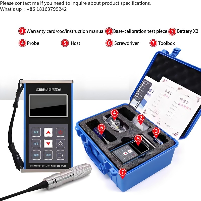Jauge d'épaisseur de revêtemen - Coating Thickness Gauge Magnetic Eddy avis et prix