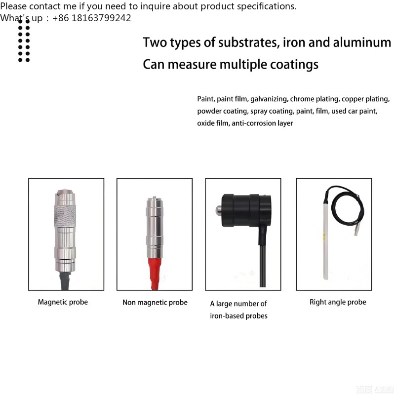 Jauge d'épaisseur de revêtemen - Coating Thickness Gauge Magnetic Eddy avis et prix