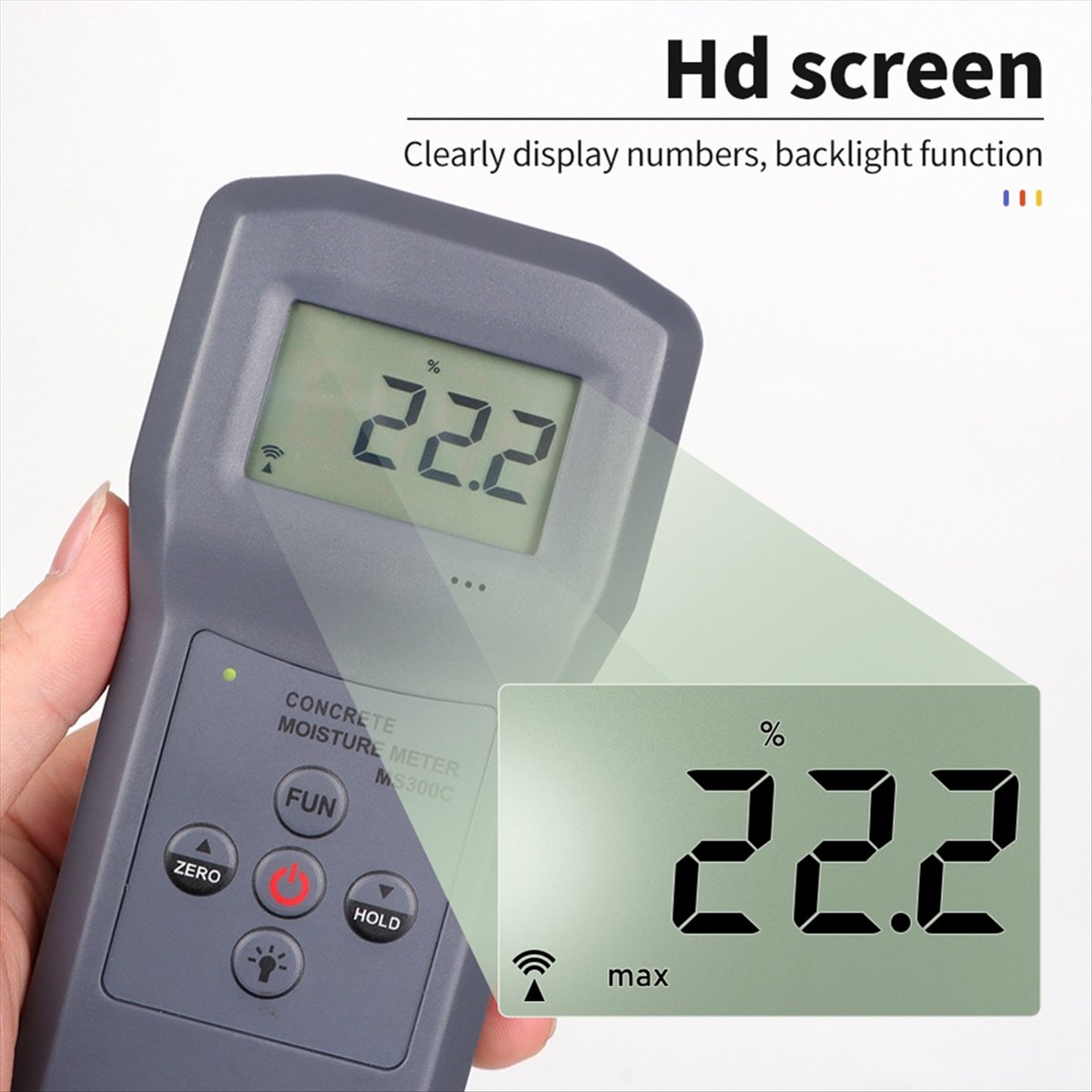■ ★ Nouveauté - Hydromètre num - Moisture Meter Concrete Digital avis et prix