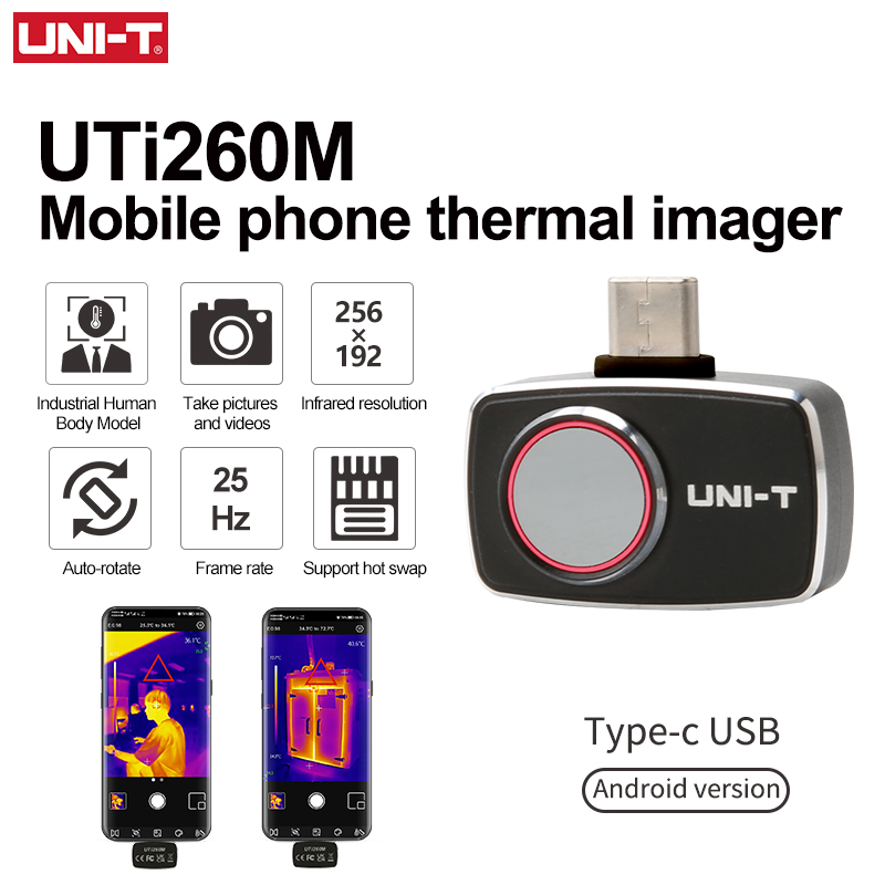 Caméra thermique UNI-T pour sm - Thermal Camera Pcb 256X192 avis et prix
