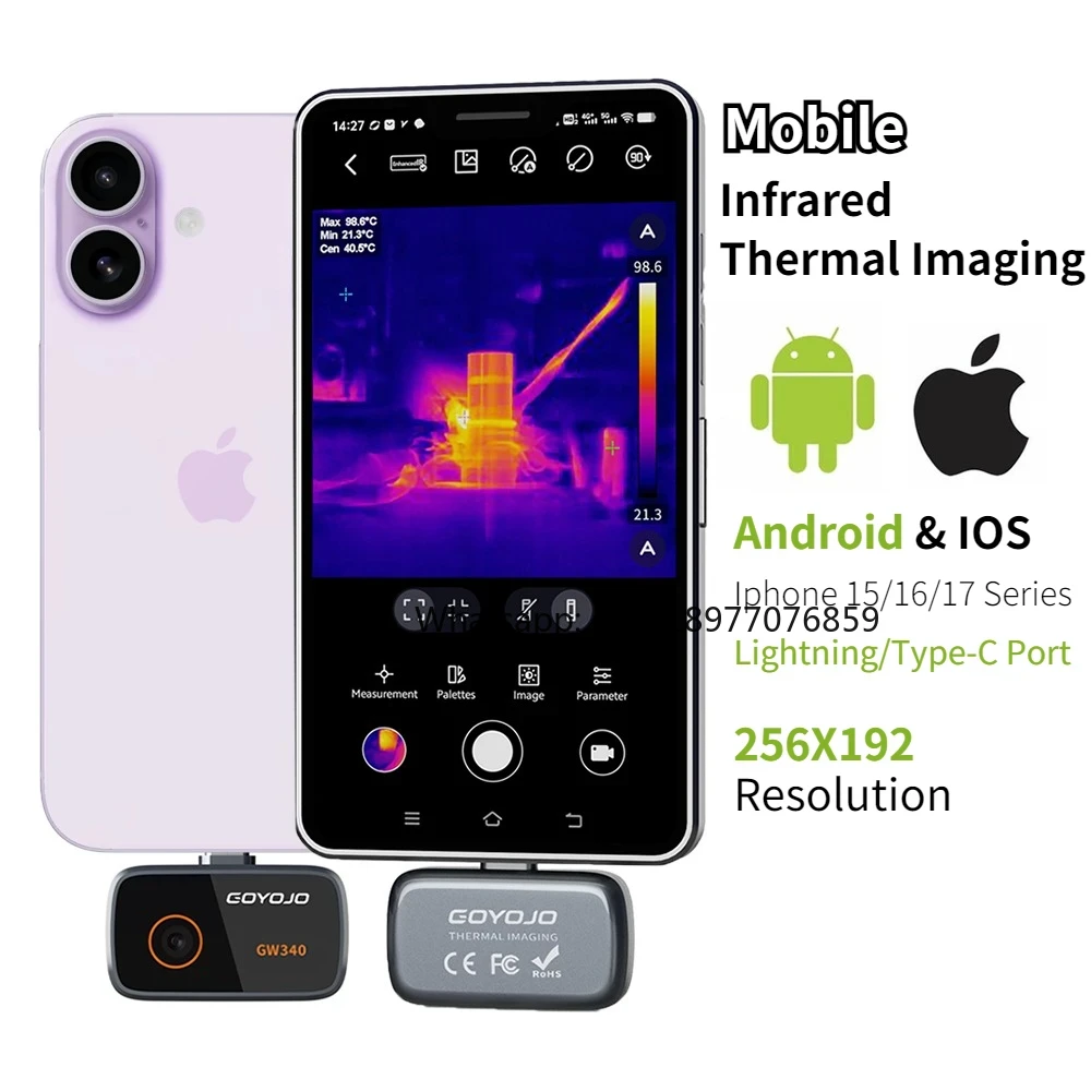 Caméra thermique pour iPhone 1 - Thermal Camera Pcb 256X192 avis et prix