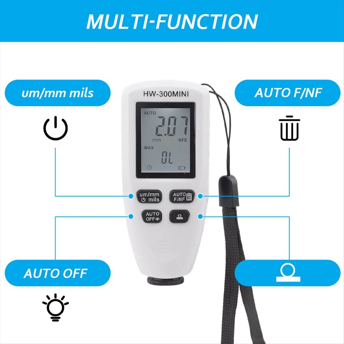 [OFFRE SPÉCIALE] Testeur d'épa - Coating Thickness Gauge Digital avis et prix