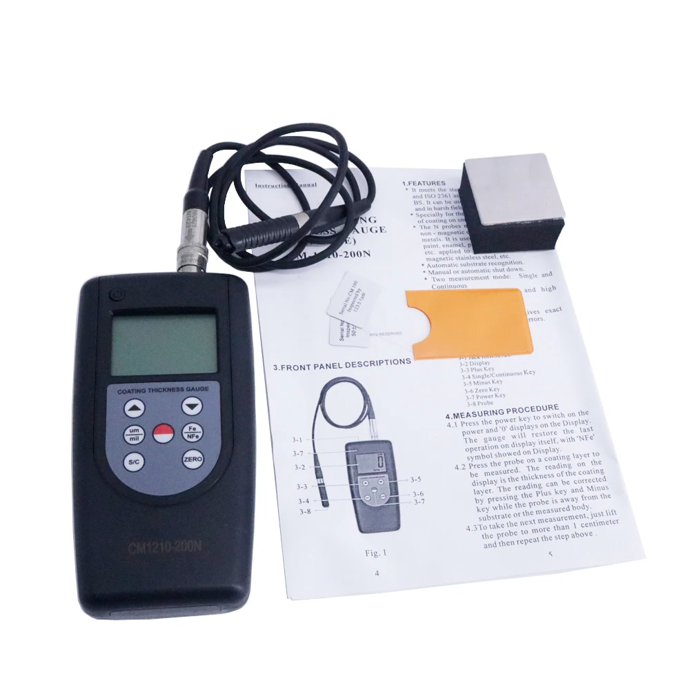 Jauge numérique d'épaisseur de - Coating Thickness Gauge Digital avis et prix