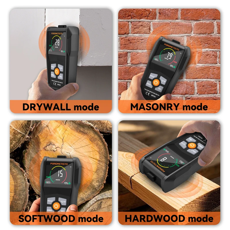 Humidimètre sans broche, teste - Moisture Meter Concrete Digital avis et prix