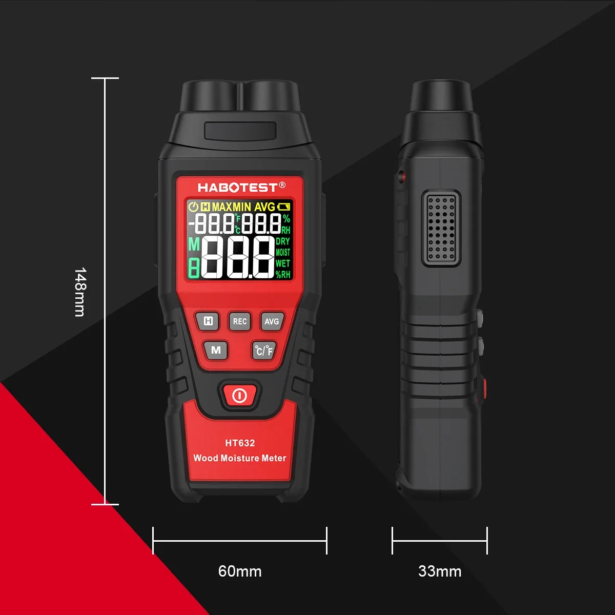 Humidimètre numérique HABOTEST - Moisture Meter Concrete Digital avis et prix