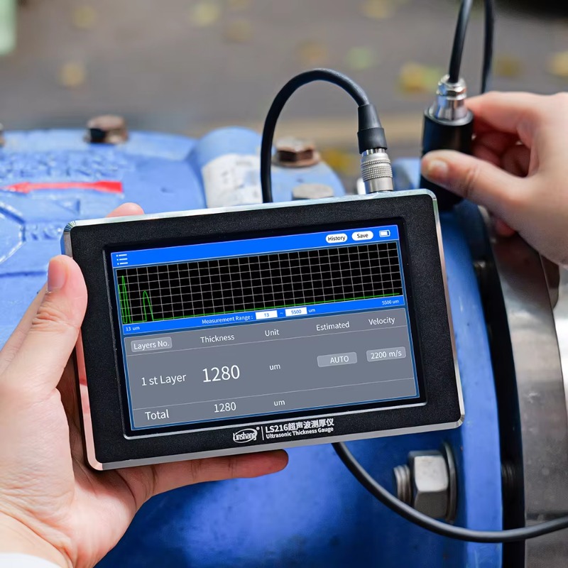 LS216 : jauge d’épaisseur à tr - Ultrasonic Thickness Gauge Metal avis et prix