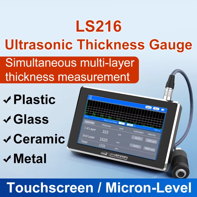 LS216 : jauge d’épaisseur à tr - Ultrasonic Thickness Gauge Metal avis et prix