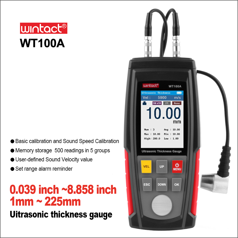 WINTACT-Jauge d'Épaisseur Numé - Ultrasonic Thickness Gauge Metal avis et prix