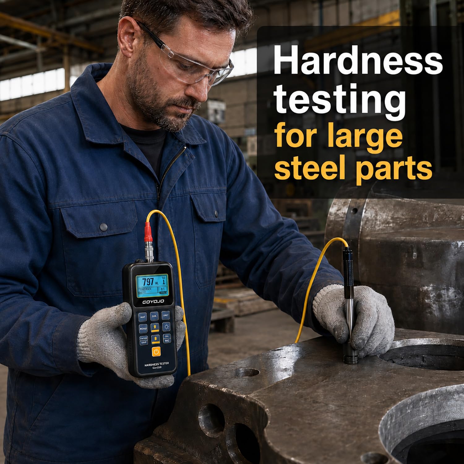 Testeur de dureté numérique po - Hardness Tester Leeb Portable avis et prix