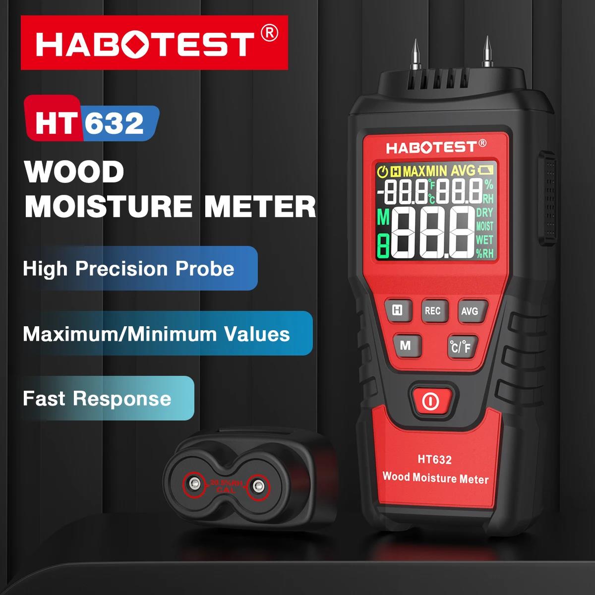 HABOTEST HT632 : hygromètre nu - Moisture Meter Concrete Digital avis et prix