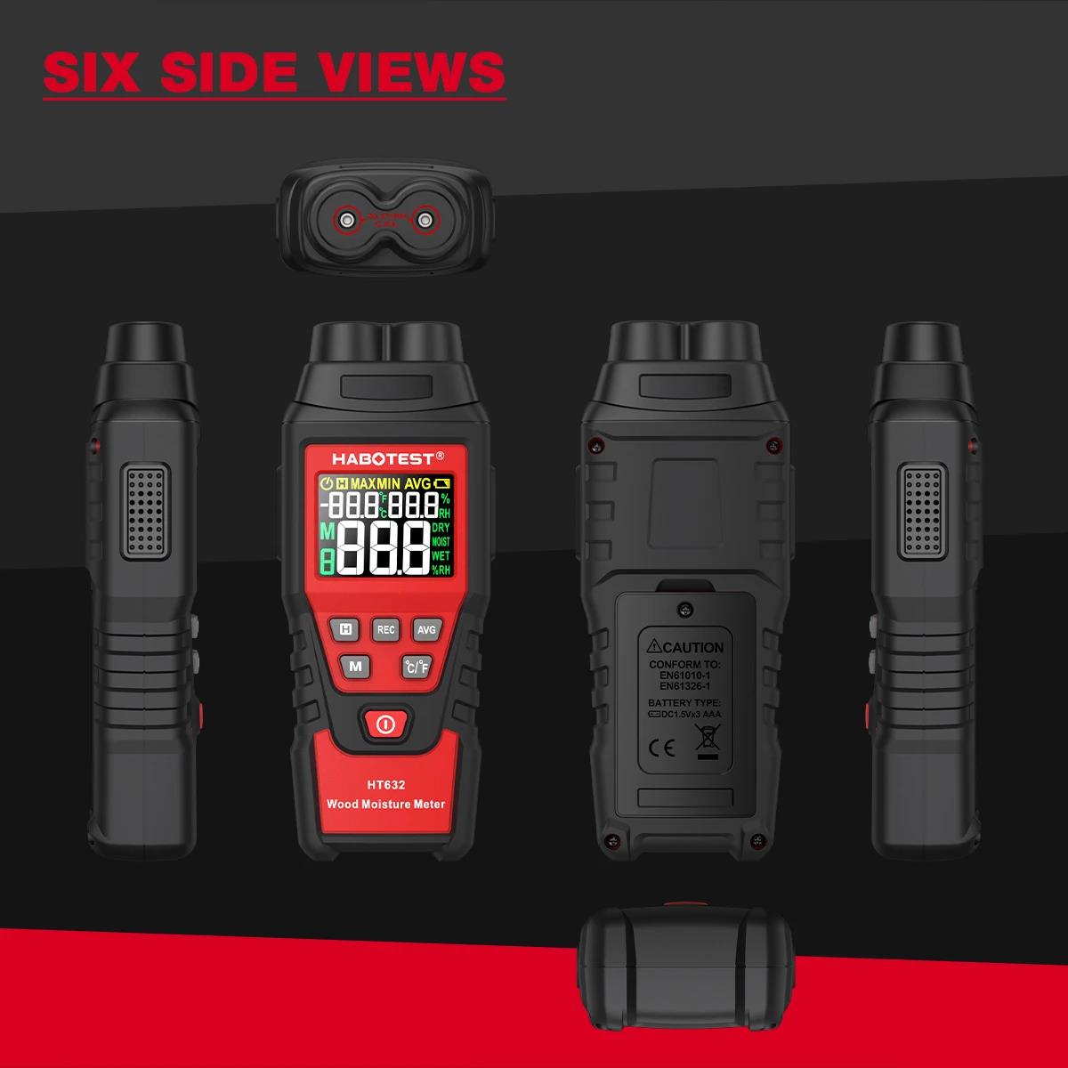 HABOTEST HT632 : hygromètre nu - Moisture Meter Concrete Digital avis et prix