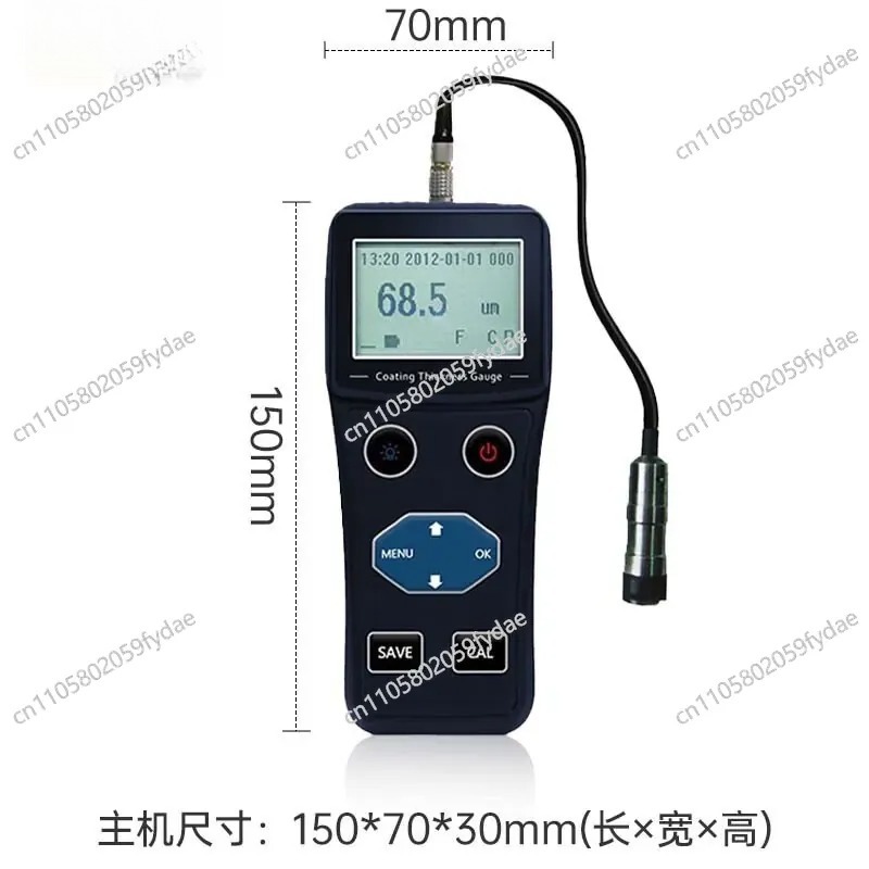 Jauge d'épaisseur de revêtemen - Coating Thickness Gauge Magnetic Eddy avis et prix