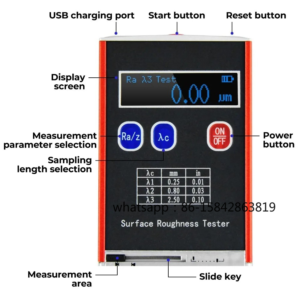 Testeur de rugosité de surface - Surface Roughness Tester Portable avis et prix