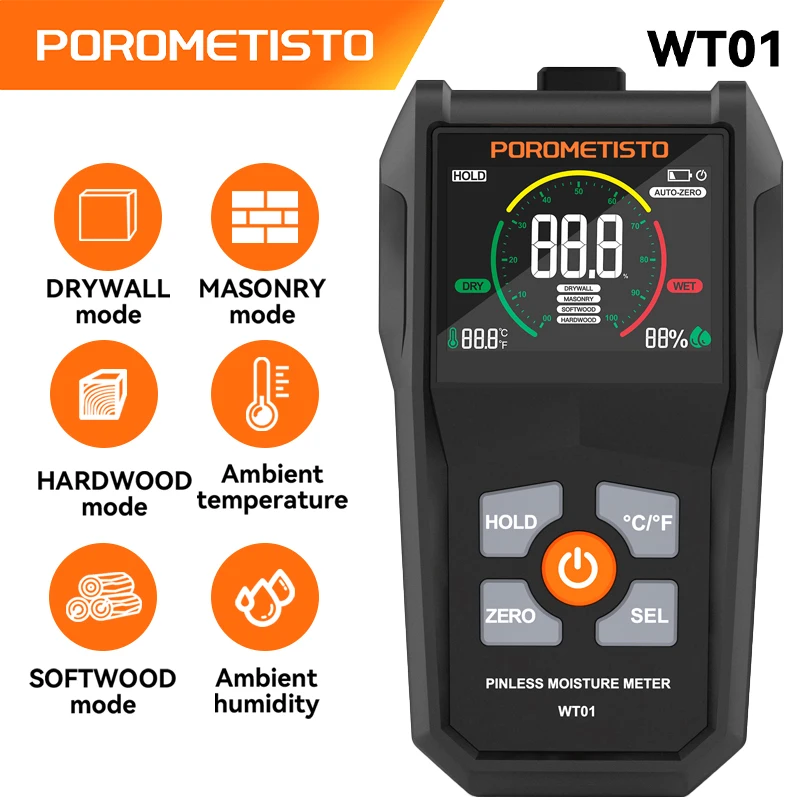 Humidimètre numérique inductif - Moisture Meter Concrete Digital avis et prix