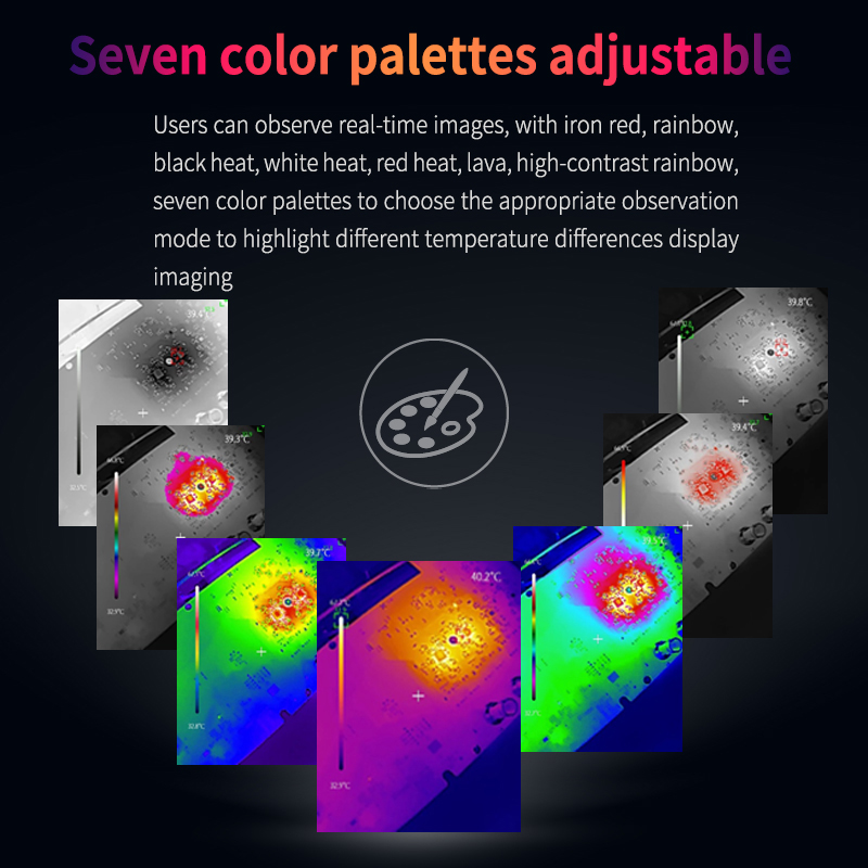 Caméra thermique UNI-T pour té - Thermal Camera Pcb 256X192 avis et prix