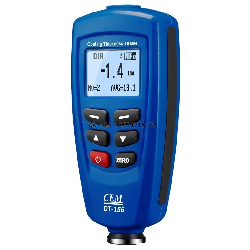 wmwmnu CEM DT-156, appareil de - Coating Thickness Gauge Magnetic Eddy avis et prix