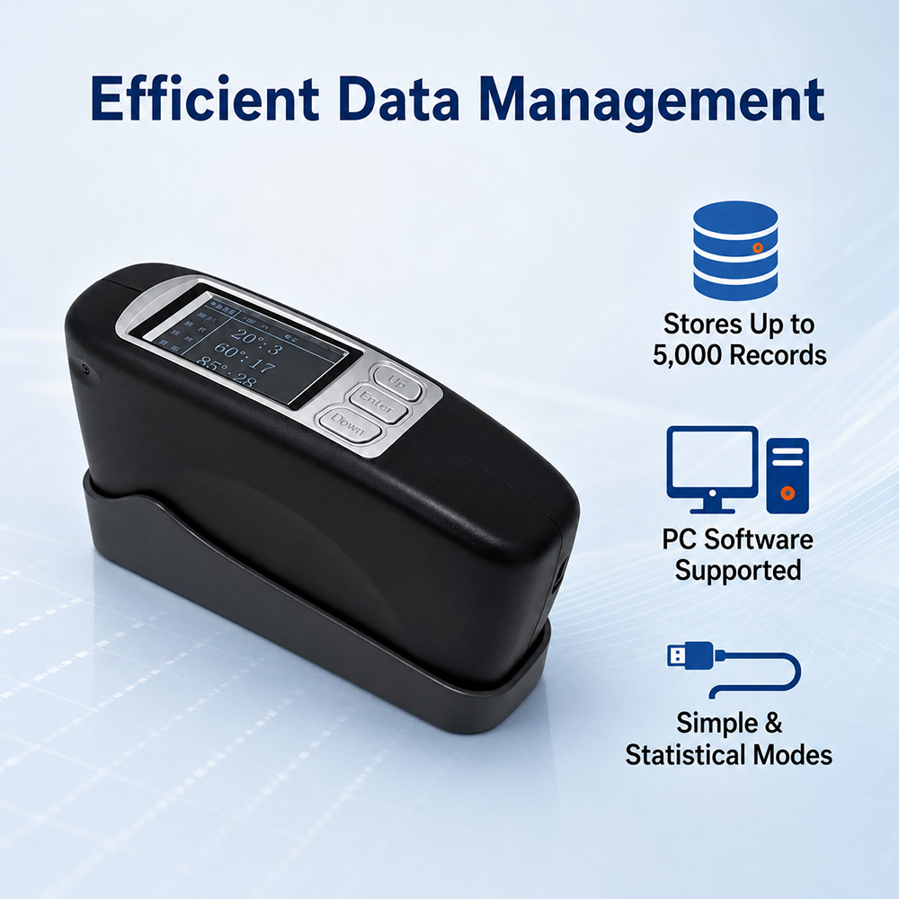 CHNSpec CS-300A CS-380A Glossi - Gloss Meter Digital 0-200Gu avis et prix